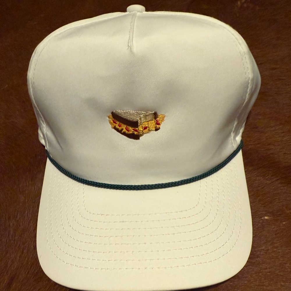 Masters Theme Pimento Cheese Rope Hat